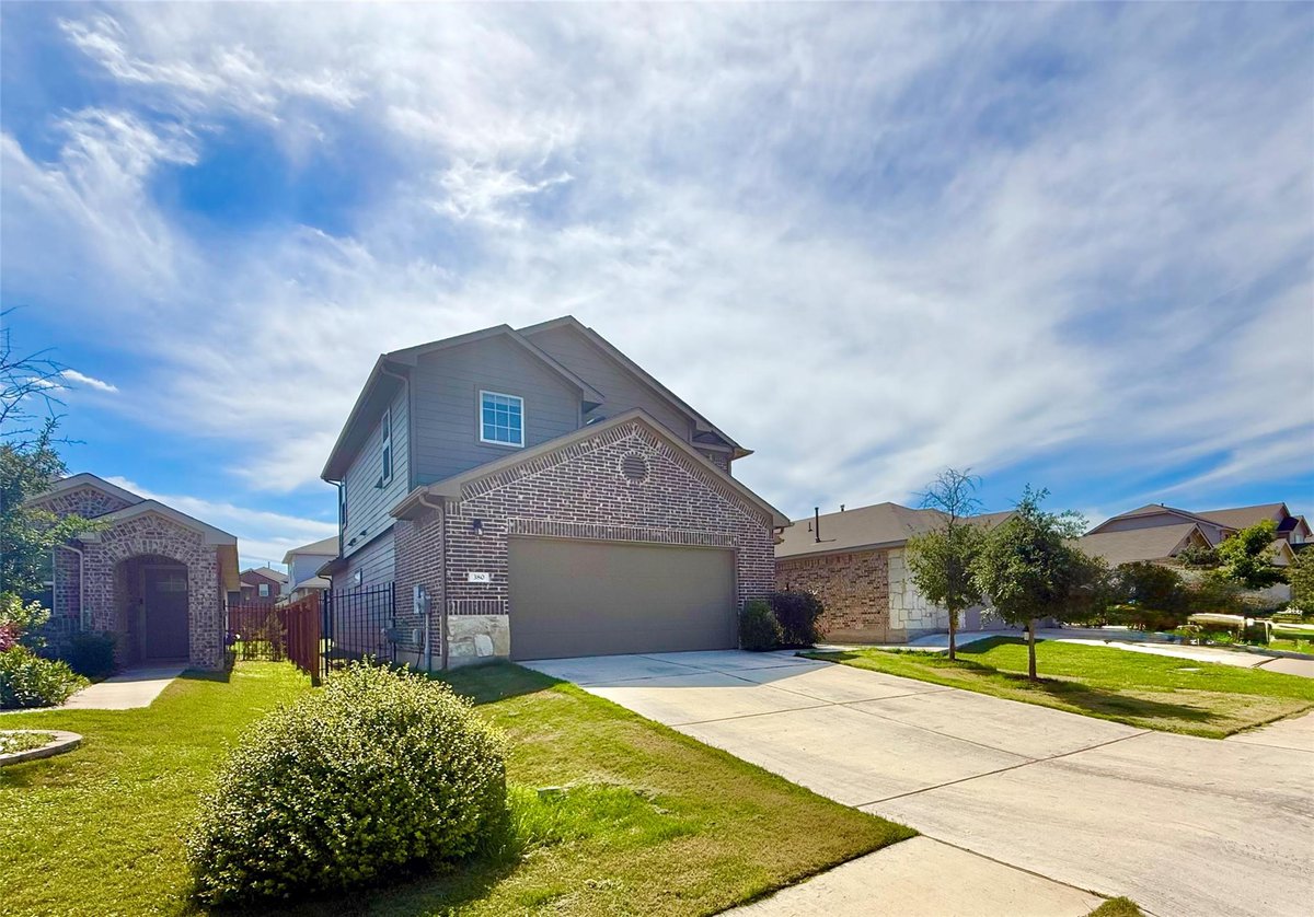View 380 Blue Sage Dr in Larkspur 380 Blue Sage Dr - front exterior - Luxury home in Larkspur, Leander, TX