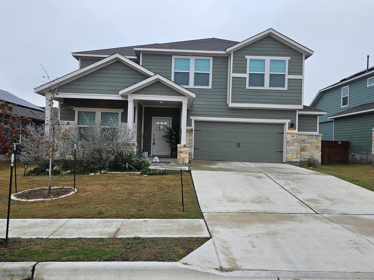 View 380 Mendoza in Plum Creek Ph 2 Sec 2 380 Mendoza - front exterior - Luxury home in Plum Creek Ph 2 Sec 2, Kyle, TX
