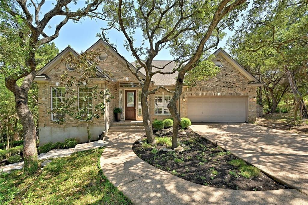 View 3800 Edwards Mountain DR in Edwards Mountain 3800 Edwards Mountain DR - front exterior - Luxury home in Edwards Mountain, Austin, TX