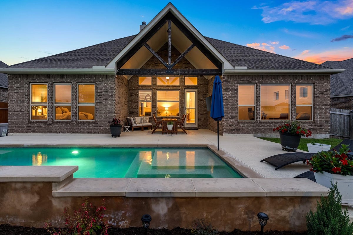 View 3801 Carya Dr in Pecan Creek 3801 Carya Dr - front exterior - Luxury home in Pecan Creek, Leander, TX