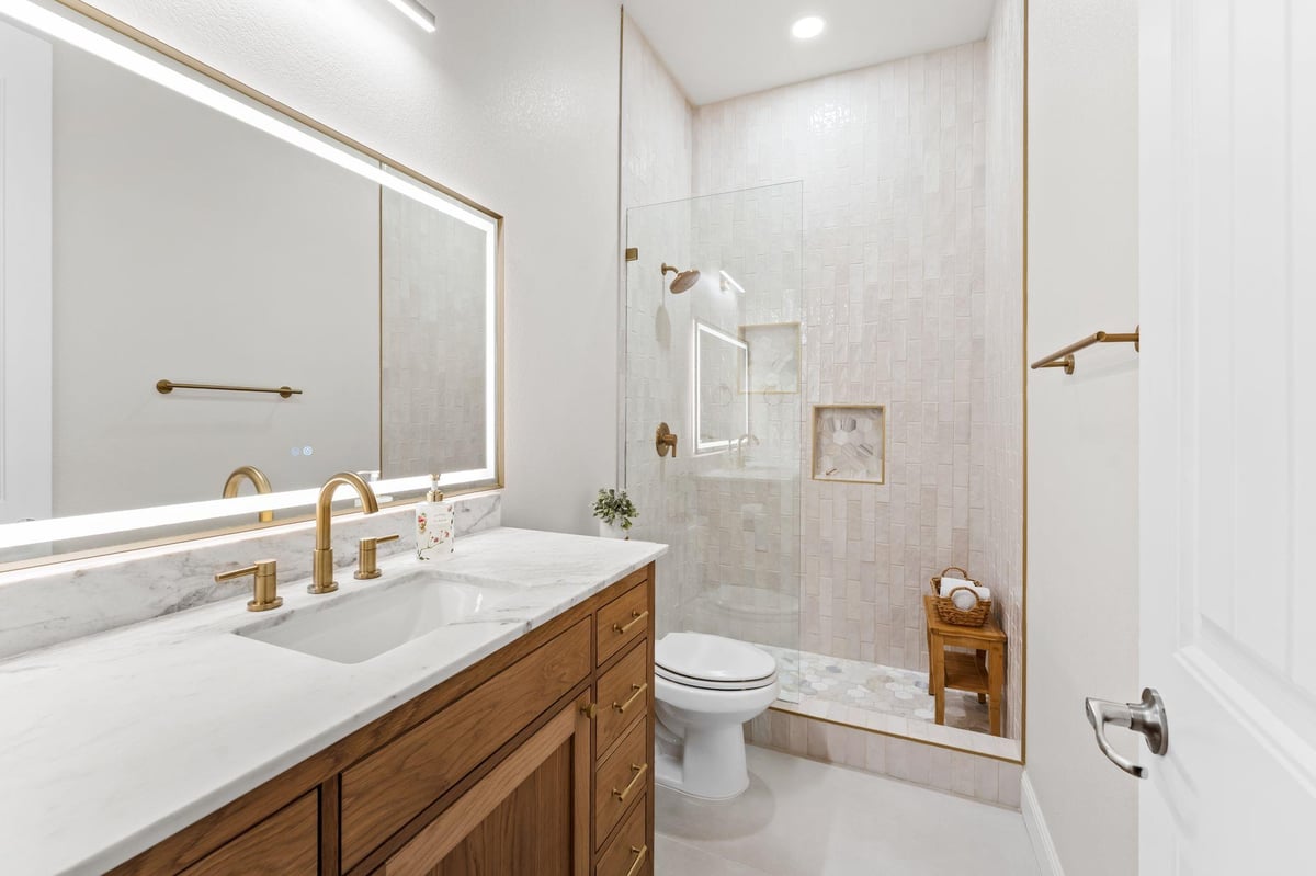 Primary bedroom at 3801 Carya Dr - 4 bed 3 bath home