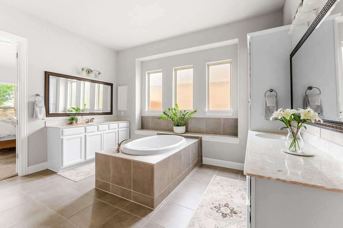 Bathroom at 3801 Carya Dr - 4 bed 3 bath home