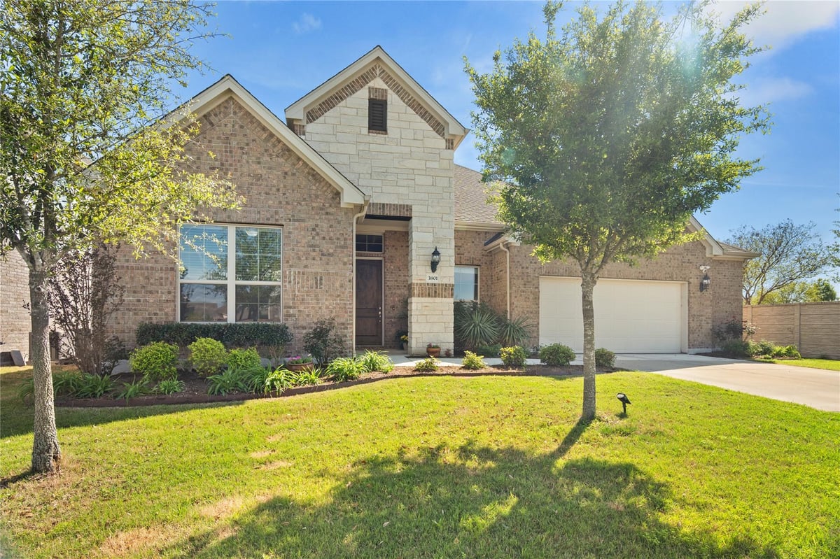 View 3801 Octavia Dr in Park At Blackhawk Iv Ph 6A 3801 Octavia Dr - front exterior - Luxury home in Park At Blackhawk Iv Ph 6A, Pflugerville, TX