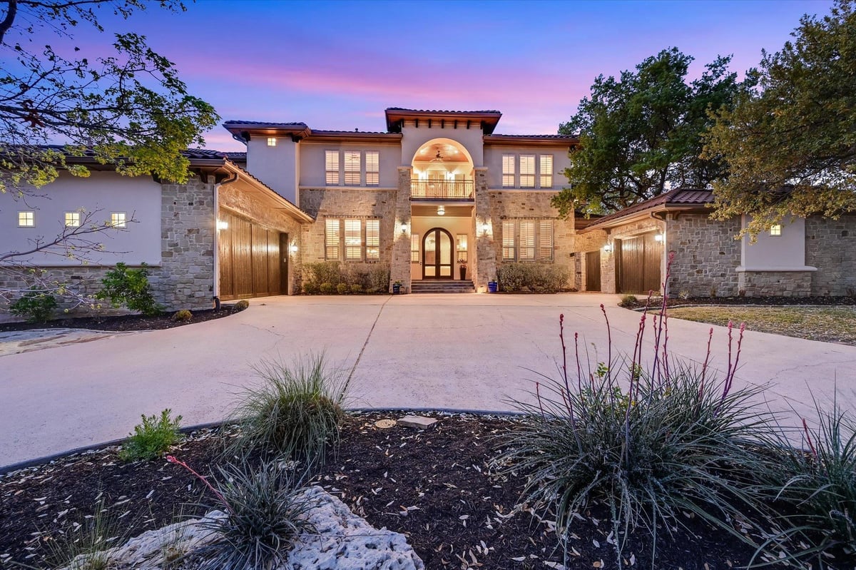 3804 Pappys Way - front exterior - Luxury home in Greenshores On Lake Austin, Austin, TX