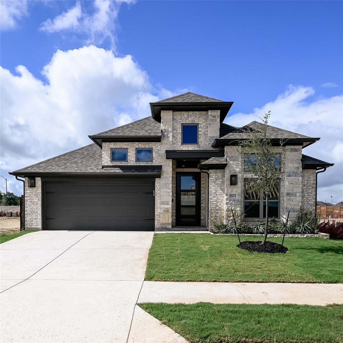 View 3804 Sonesta ST in Juniper Springs 3804 Sonesta ST - front exterior - Luxury home in Juniper Springs, Lockhart, TX
