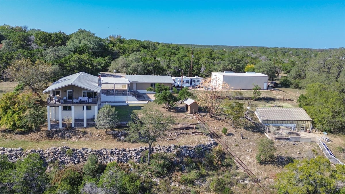 View 3807 Boat Dock RD in North Shore Colony 3807 Boat Dock RD - front exterior - Luxury home in North Shore Colony, Lago Vista, TX