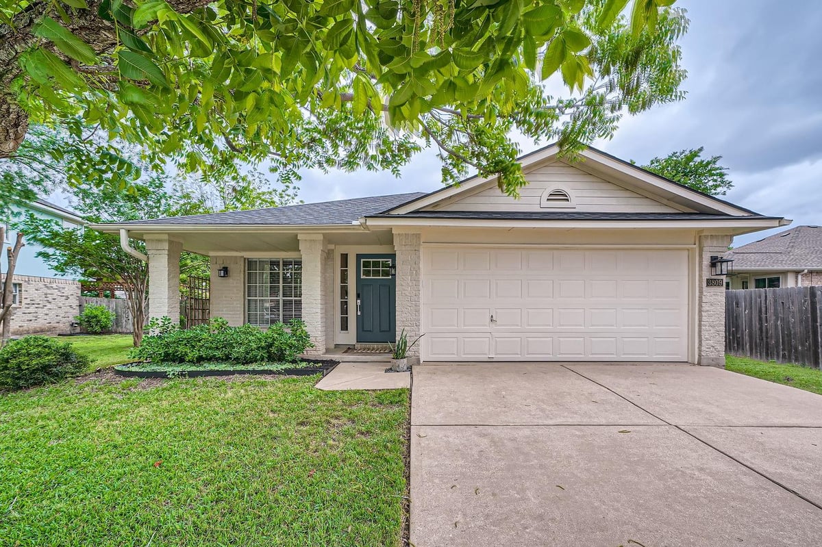 View 3809 Mankins Way in Willow Run Sec 07 3809 Mankins Way - front exterior - Luxury home in Willow Run Sec 07, Austin, TX