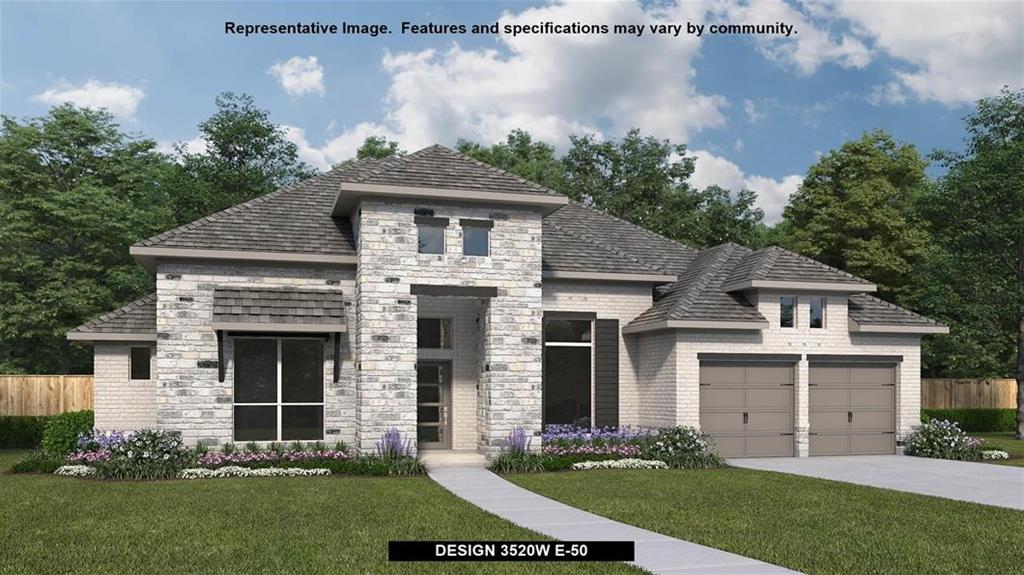 View 381 Rocky Spot Dr in Highpointe 381 Rocky Spot Dr - front exterior - Luxury home in Highpointe, Austin, TX