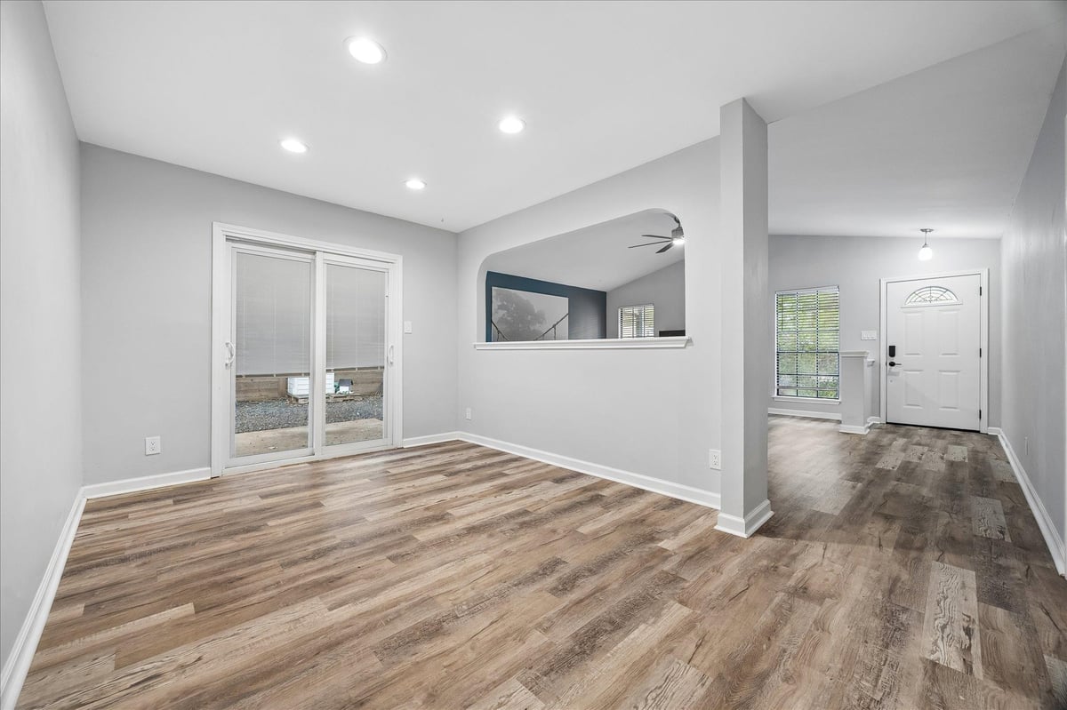 Primary bedroom at 3811 Stonecroft Dr - 3 bed 2 bath home