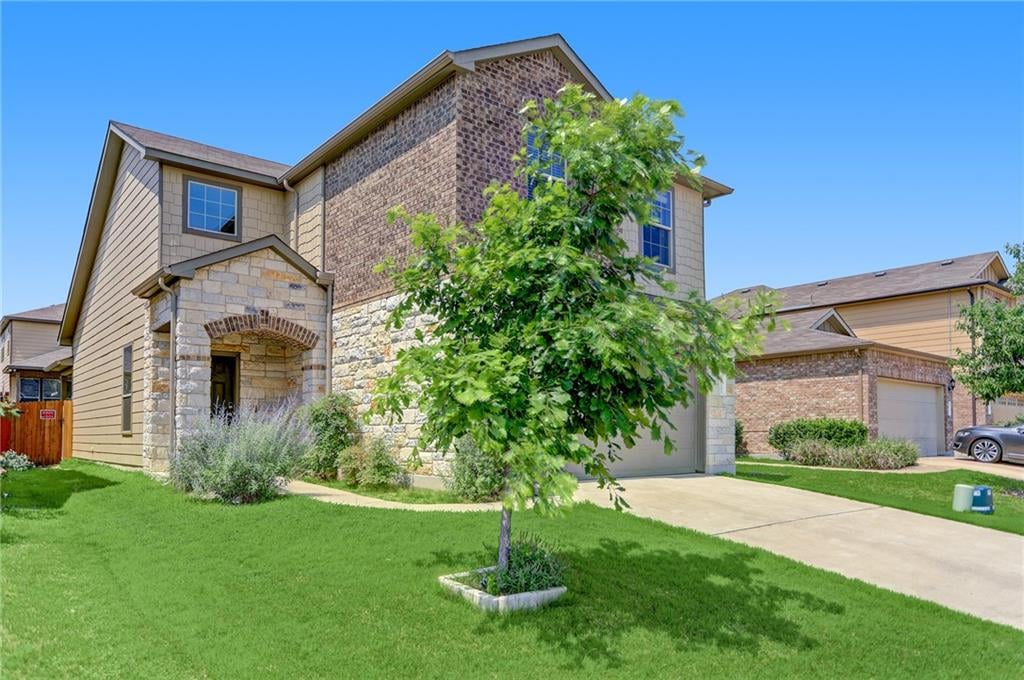View 3817 Dover Ferry Xing in Raceway Single Family Sub Sec 3817 Dover Ferry Xing - front exterior - Luxury home in Raceway Single Family Sub Sec, Austin, TX