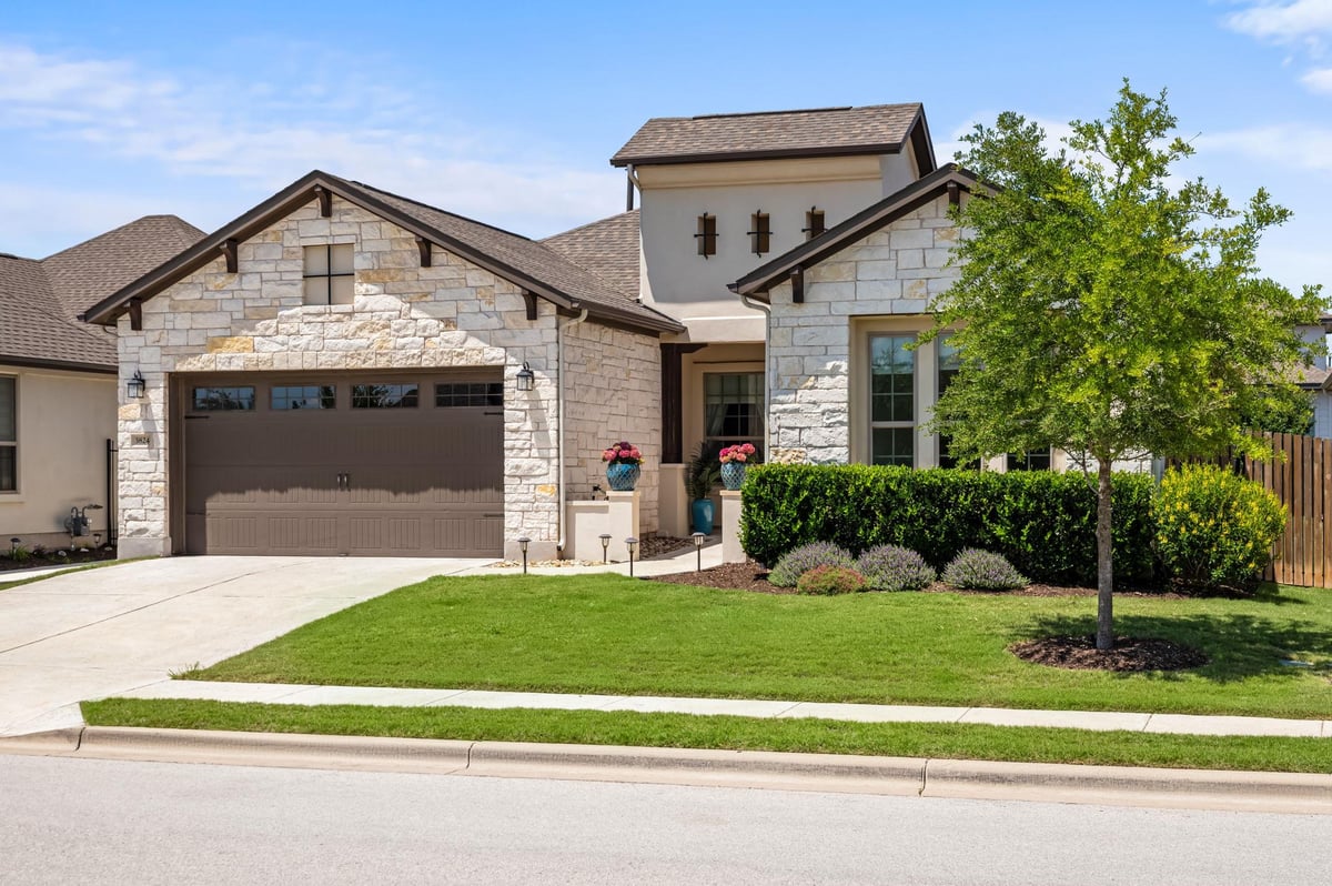 View 3824 Broadway PATH in Highlands/Mayfield Ranch Sec 1 3824 Broadway PATH - front exterior - Luxury home in Highlands/Mayfield Ranch Sec 1, Round Rock, TX