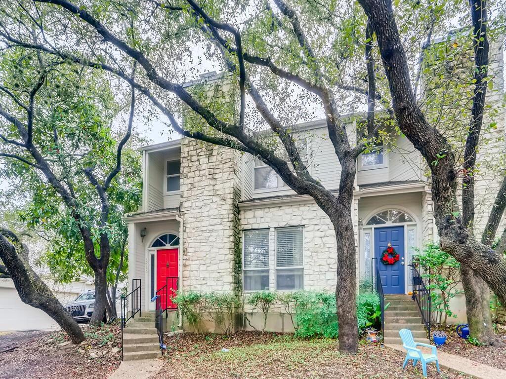 View 3836 Dry Creek DR in Mountainclimb Square Condo Amd 3836 Dry Creek DR - front exterior - Luxury home in Mountainclimb Square Condo Amd, Austin, TX