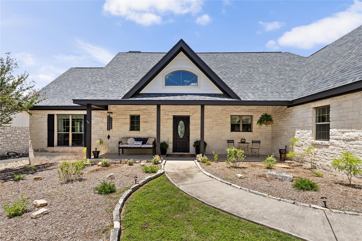View 39 Pebblebrook LN in Woodcreek Sec 2 39 Pebblebrook LN - property photo 1 - Luxury home in Woodcreek Sec 2, Wimberley, TX