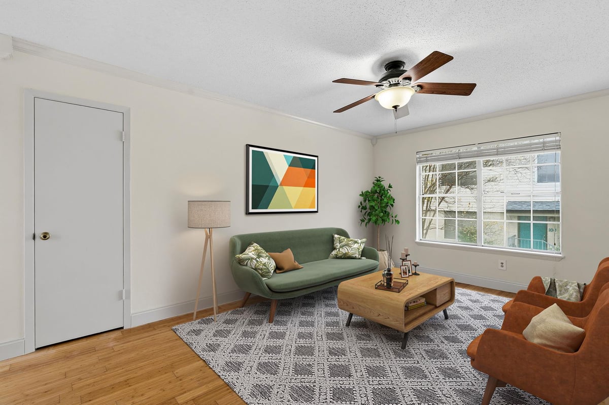 Kitchen at 3902 Peterson Ave Unit #205 - 1 bed 1 bath home