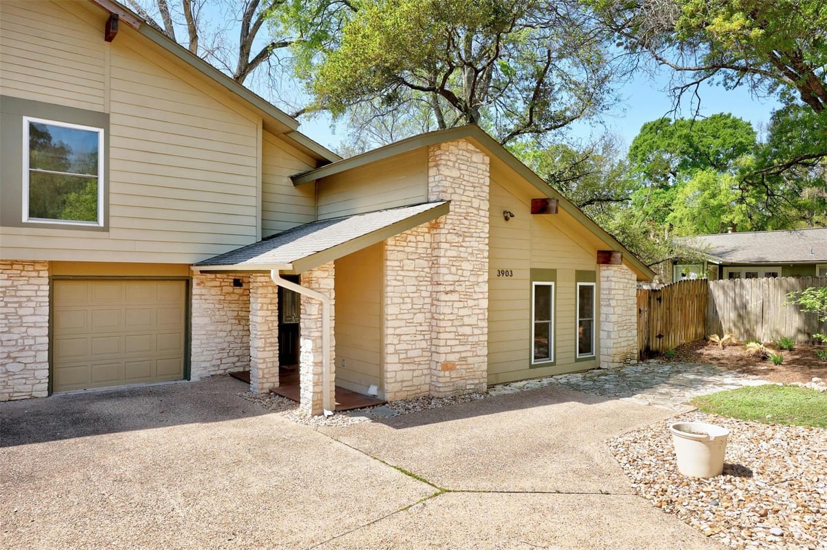 View 3903 Knollwood DR Unit #2 in Knollwood Condo 3903 Knollwood DR Unit #2 - front exterior - Luxury home in Knollwood Condo, Austin, TX