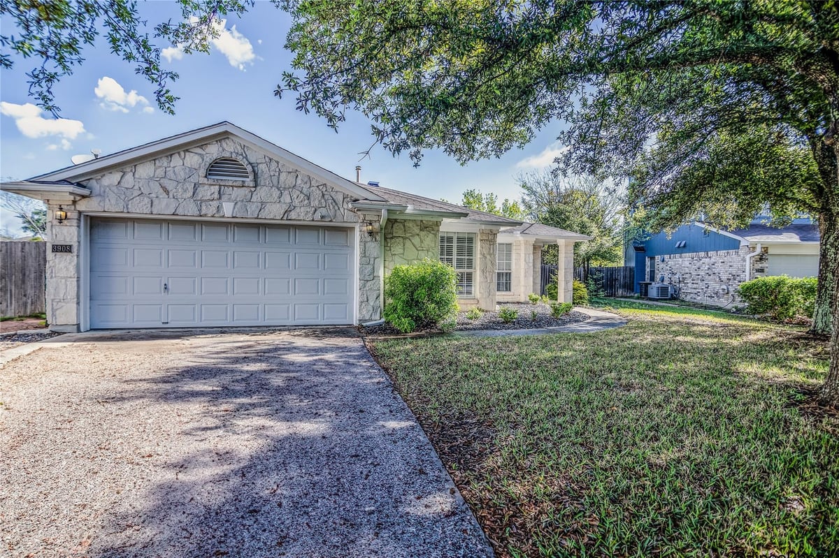View 3908 Sambuca Ct in Willow Run Sec 07 3908 Sambuca Ct - front exterior - Luxury home in Willow Run Sec 07, Austin, TX