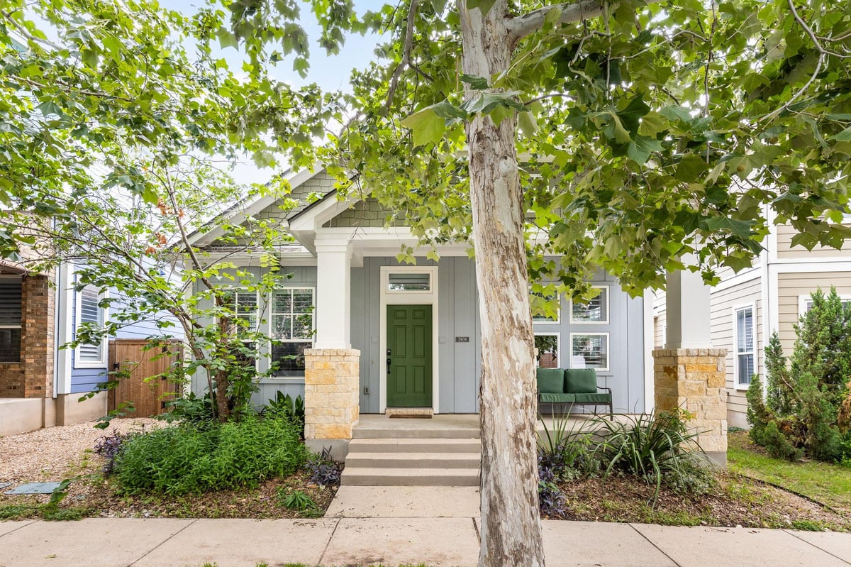 View 3909 Sahm ST in Mueller Sec 04 Amd 3909 Sahm ST - front exterior - Luxury home in Mueller Sec 04 Amd, Austin, TX