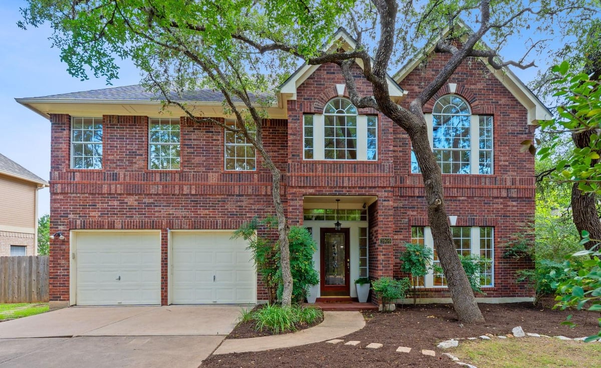 View 3909 Trout Dr in Oak Creek Parke Sec 03 3909 Trout Dr - front exterior - Luxury home in Oak Creek Parke Sec 03, Austin, TX