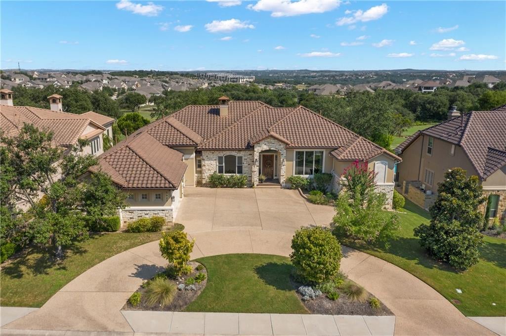 View 3917 Sugarloaf DR in Spillman Ranch Ph 01 Sec 02 3917 Sugarloaf DR - front exterior - Luxury home in Spillman Ranch Ph 01 Sec 02, Austin, TX