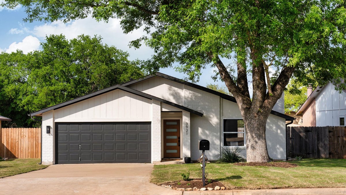 View 3921 Leafield Dr in Woodstone Village Sec 04 3921 Leafield Dr - front exterior - Luxury home in Woodstone Village Sec 04, Austin, TX
