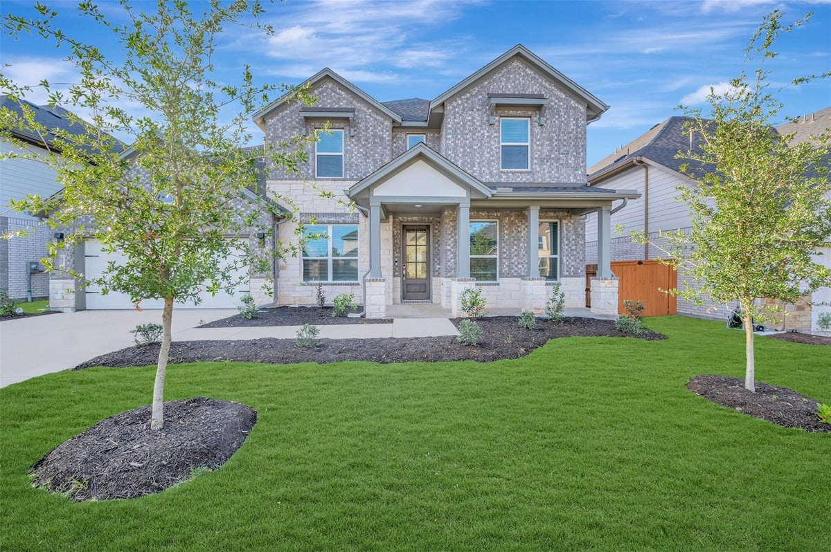 View 3929 Waxahachie Rd in Edgewood 3929 Waxahachie Rd - front exterior - Luxury home in Edgewood, Leander, TX
