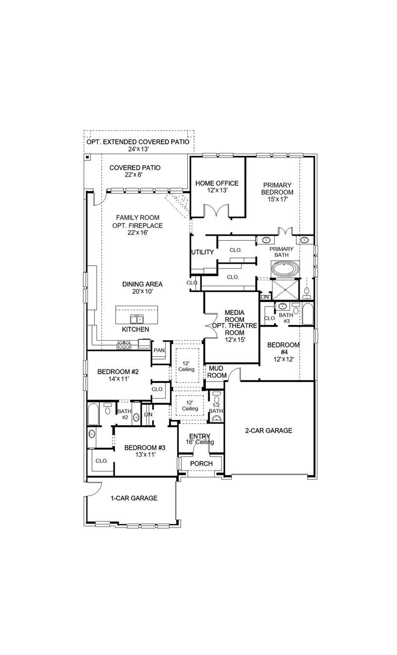 Living area at 393 Coyote Creek Way - 4 bed 3 bath home