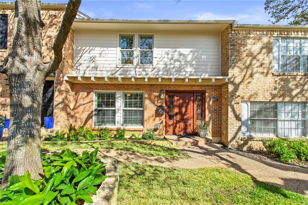 View 3968 Far West BLVD in Chimney Oaks Twnhs 3968 Far West BLVD - front exterior - Luxury home in Chimney Oaks Twnhs, Austin, TX