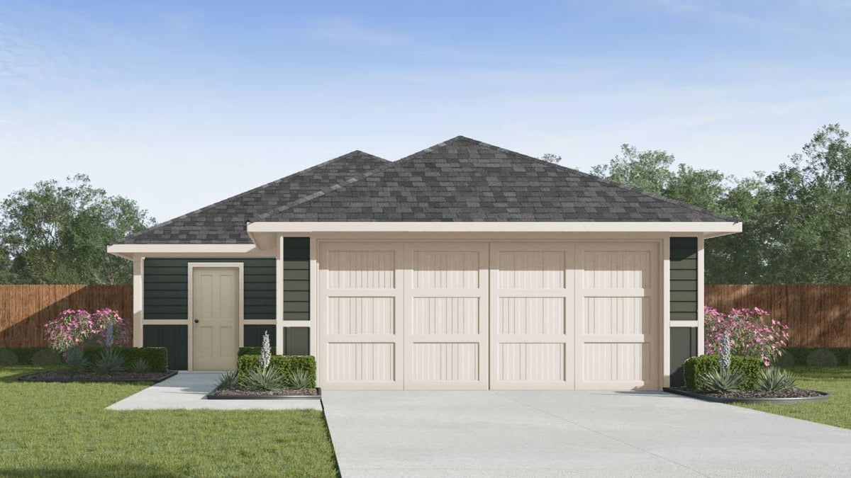 View 398 Ebbsfleet Dr in WATERMILL 398 Ebbsfleet Dr - front exterior - Luxury home in WATERMILL, Uhland, TX