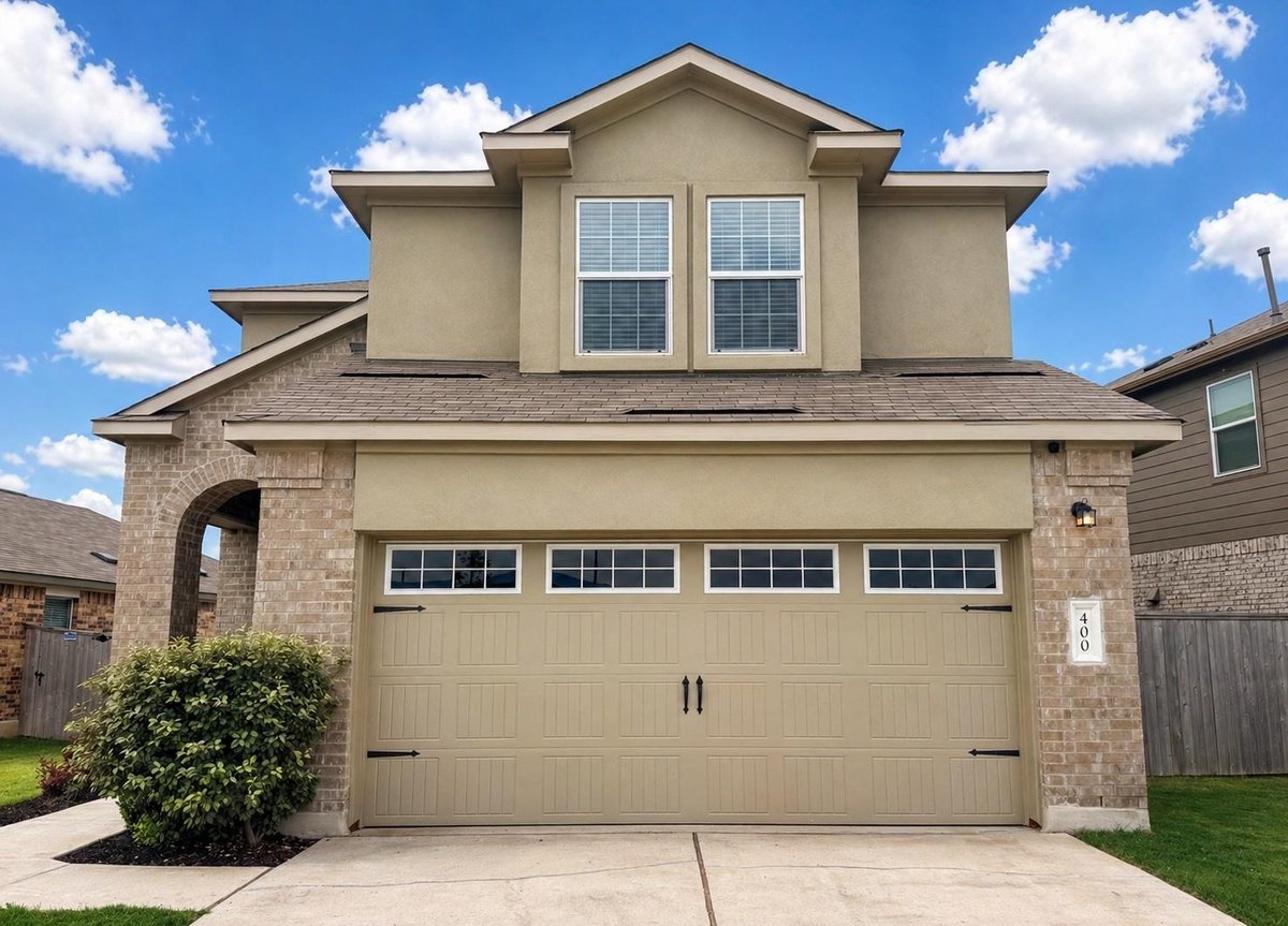 View 400 Canley Loop in Cotton Brook 400 Canley Loop - front exterior - Luxury home in Cotton Brook, Hutto, TX