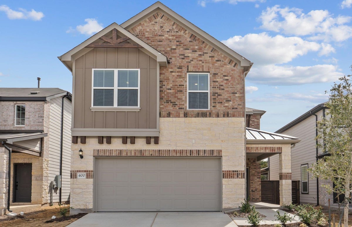 View 400 Foresail Rd in Horizon Lake 400 Foresail Rd - front exterior - Luxury home in Horizon Lake, Leander, TX