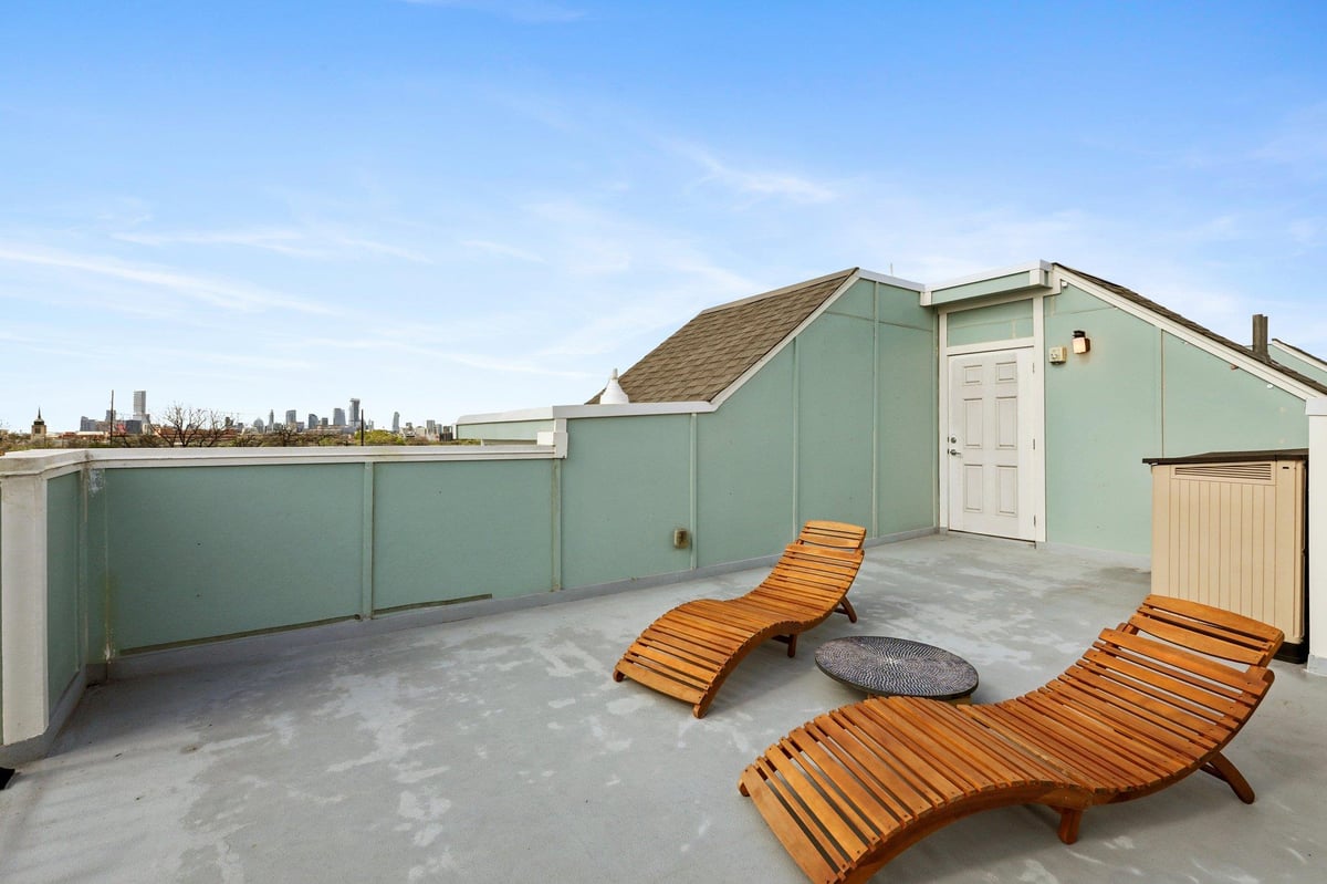 Primary bedroom at 4001 Red River St Unit #4 - 2 bed 2 bath home