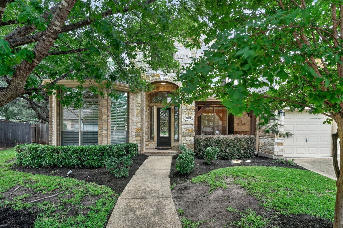 View 4004 Buckhaven CV in Ranch At Brushy Creek Sec 2B Amd 4004 Buckhaven CV - front exterior - Luxury home in Ranch At Brushy Creek Sec 2B Amd, Cedar Park, TX