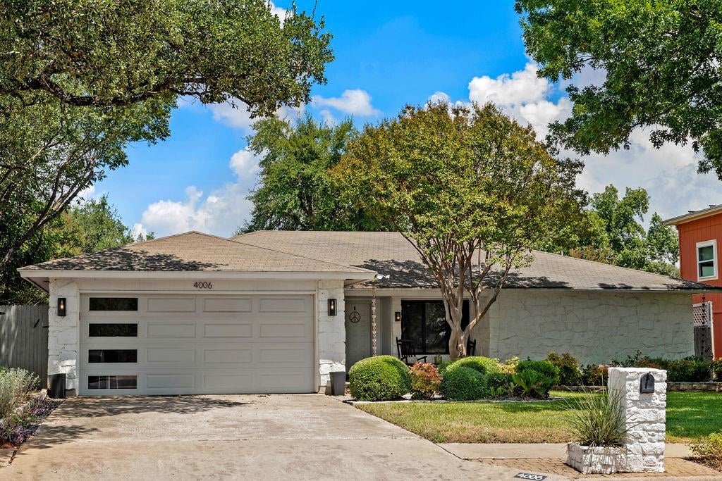 View 4006 Eton Ln in Milwood Sec 03 4006 Eton Ln - front exterior - Luxury home in Milwood Sec 03, Austin, TX