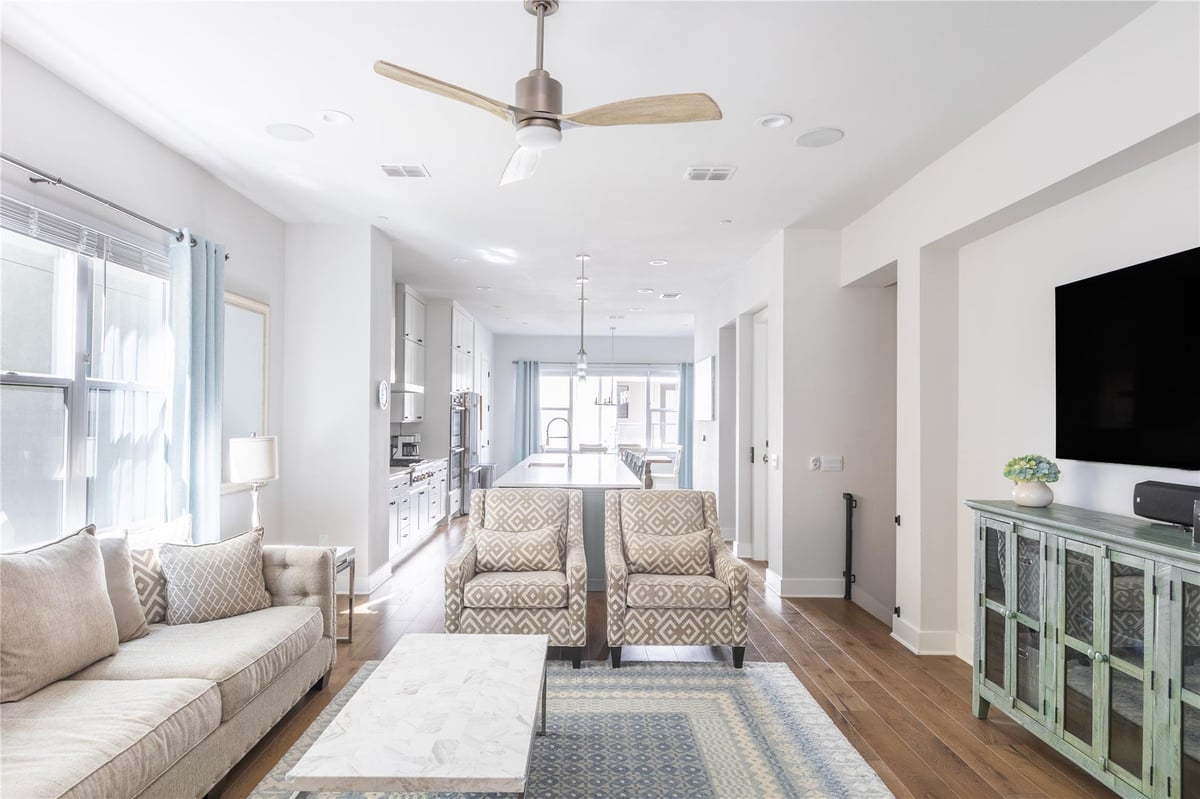 Living area at 4007 Emory Peak Pass - 4 bed 4 bath home