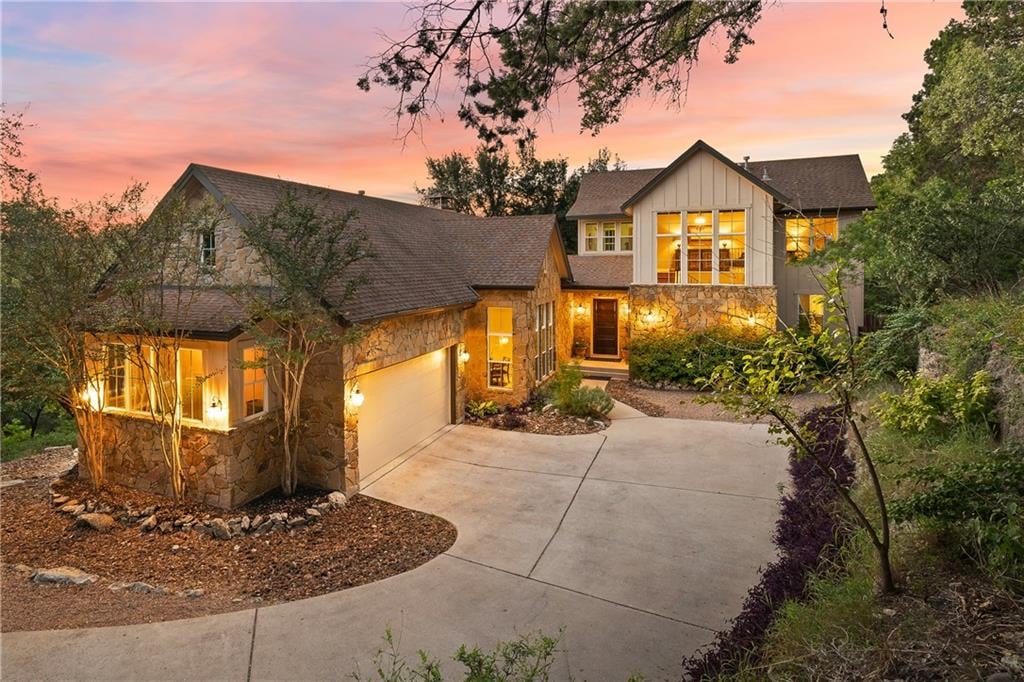 View 4008 Dry Creek DR in Northwest Hills Lakeview 02 4008 Dry Creek DR - front exterior - Luxury home in Northwest Hills Lakeview 02, Austin, TX