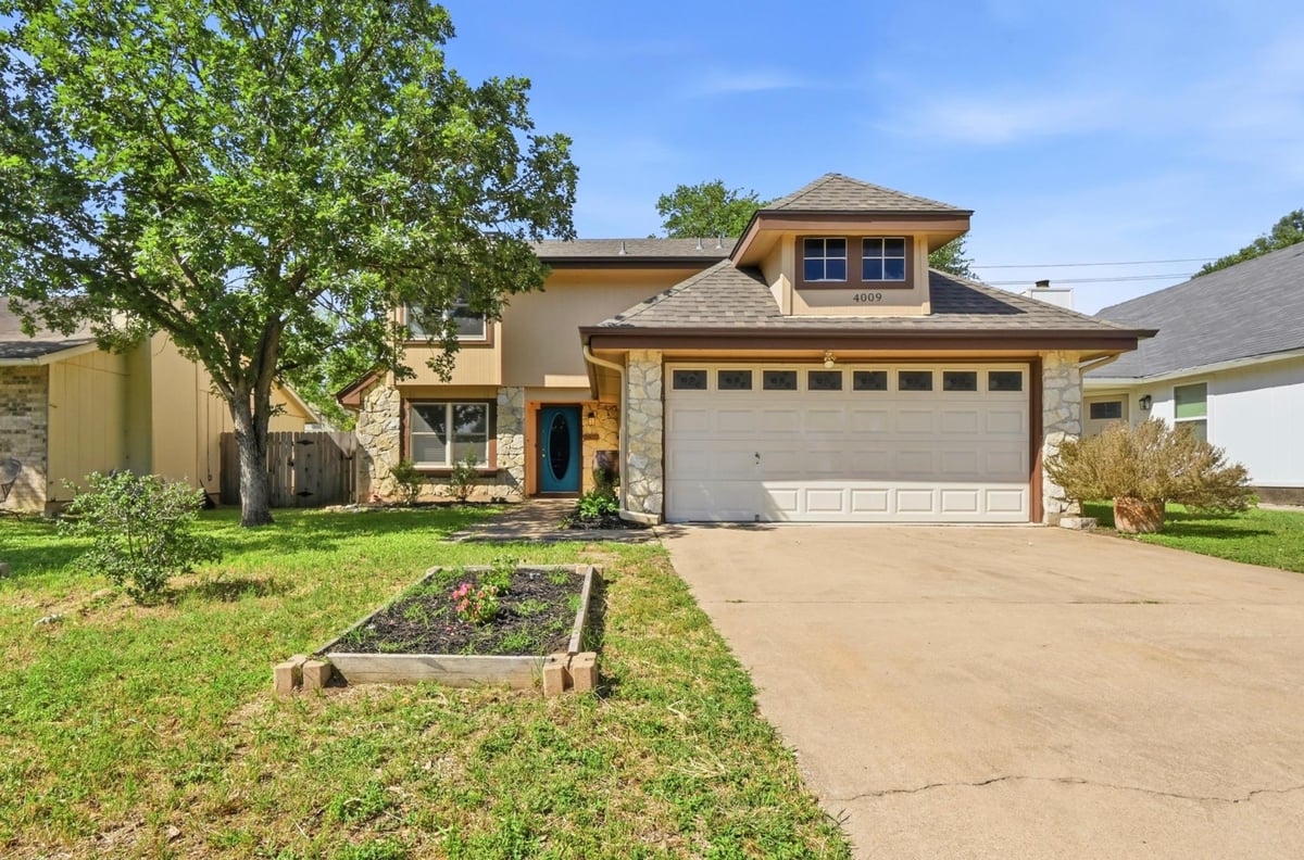 View 4009 Alexandria DR in Maple Run Sec 04-A 4009 Alexandria DR - front exterior - Luxury home in Maple Run Sec 04-A, Austin, TX