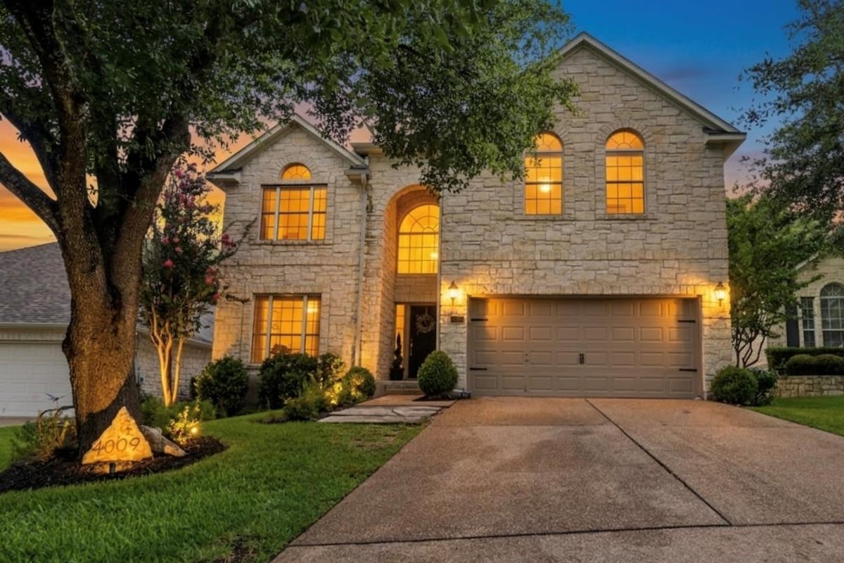 View 4009 Sable Oaks DR in Forest Crk Ph 05 4009 Sable Oaks DR - front exterior - Luxury home in Forest Crk Ph 05, Round Rock, TX