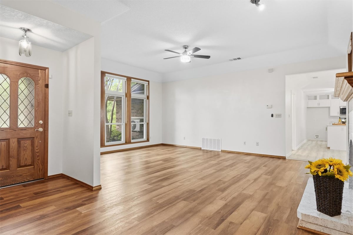 Primary bedroom at 401 Arikara St - 3 bed 3 bath home