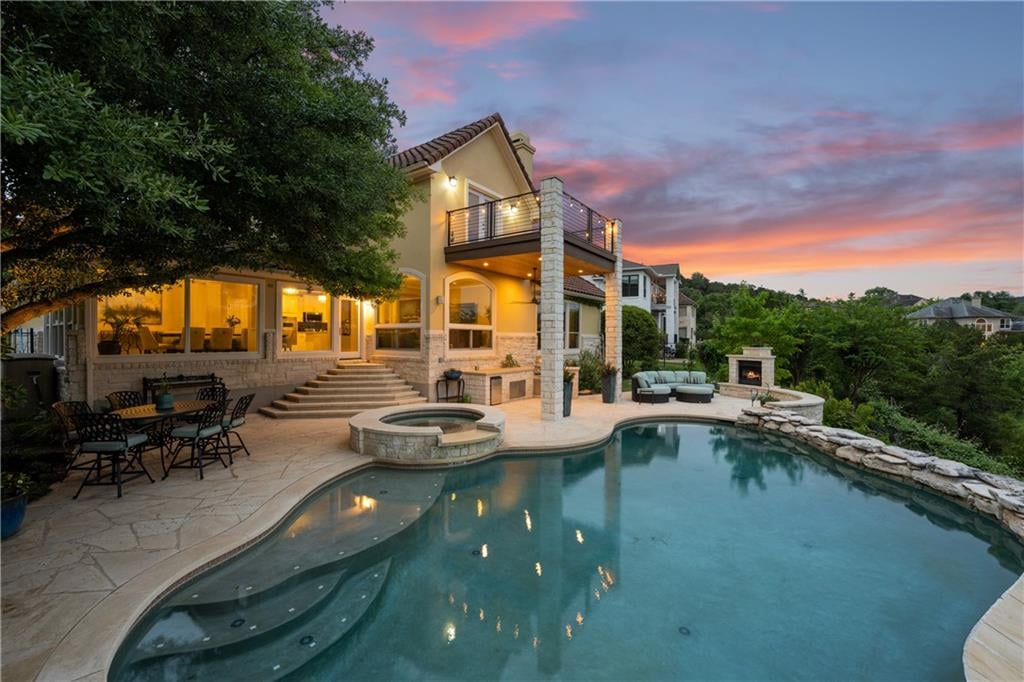 View 4020 Michael Neill Dr in River Place Sec 13 4020 Michael Neill Dr - front exterior - Luxury home in River Place Sec 13, Austin, TX