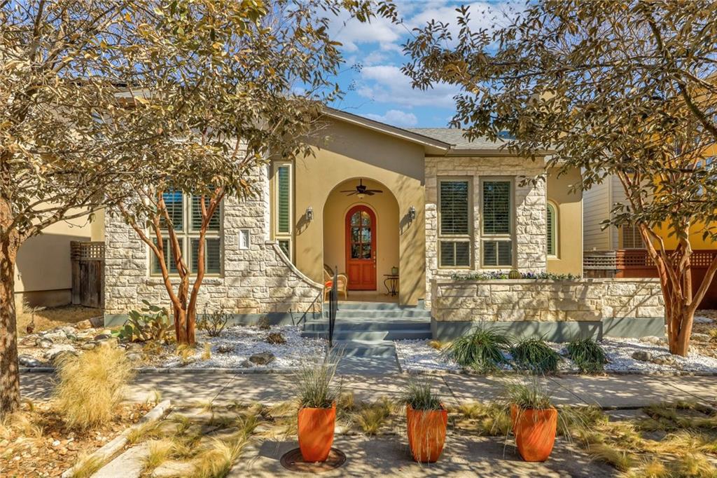 View 4021 Camacho St in Mueller Sec 04 Amd 4021 Camacho St - front exterior - Luxury home in Mueller Sec 04 Amd, Austin, TX