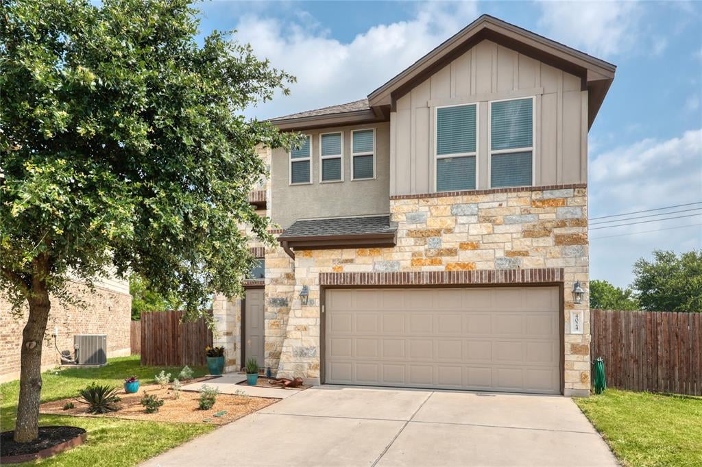 View 4024 Kenter Xing in Raceway Single Family Sub Sec 4024 Kenter Xing - front exterior - Luxury home in Raceway Single Family Sub Sec, Austin, TX