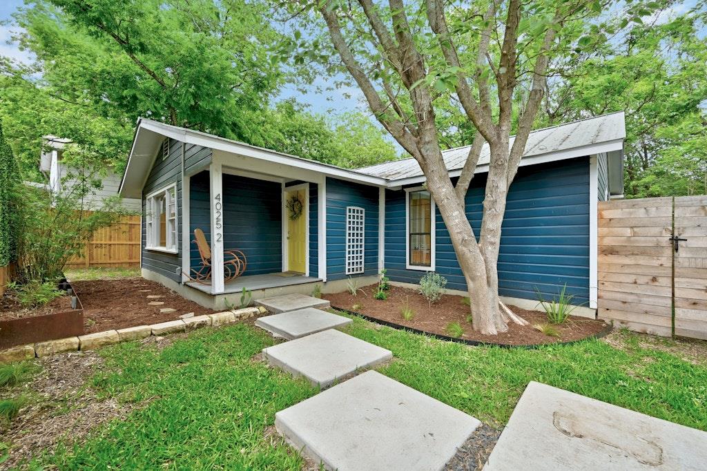View 4025 Valley View Rd Unit #2 in Hancock Estates 4025 Valley View Rd Unit #2 - front exterior - Luxury home in Hancock Estates, Austin, TX