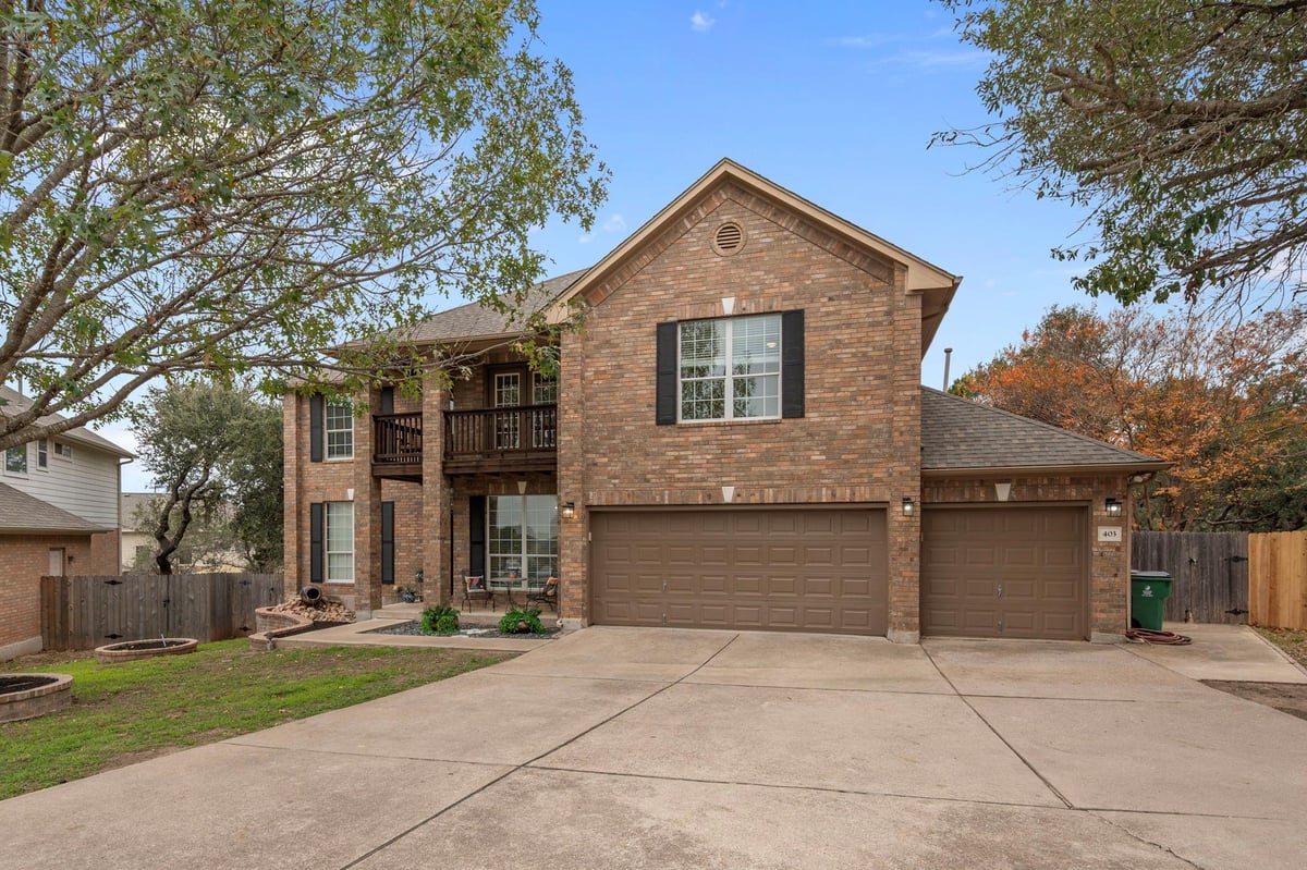 View 403 Clear Creek Cv in Forest Oaks 403 Clear Creek Cv - property photo 1 - Luxury home in Forest Oaks, Cedar Park, TX