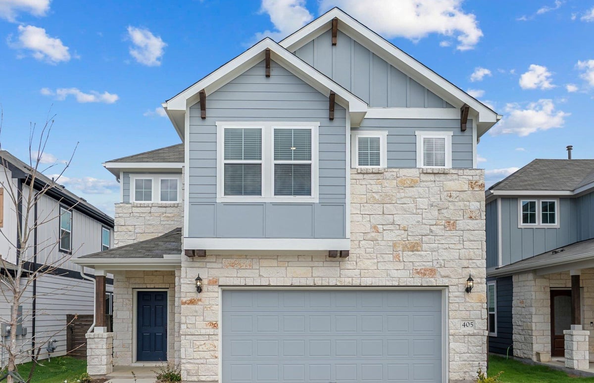 View 405 Foresail Rd in Horizon Lake 405 Foresail Rd - front exterior - Luxury home in Horizon Lake, Leander, TX
