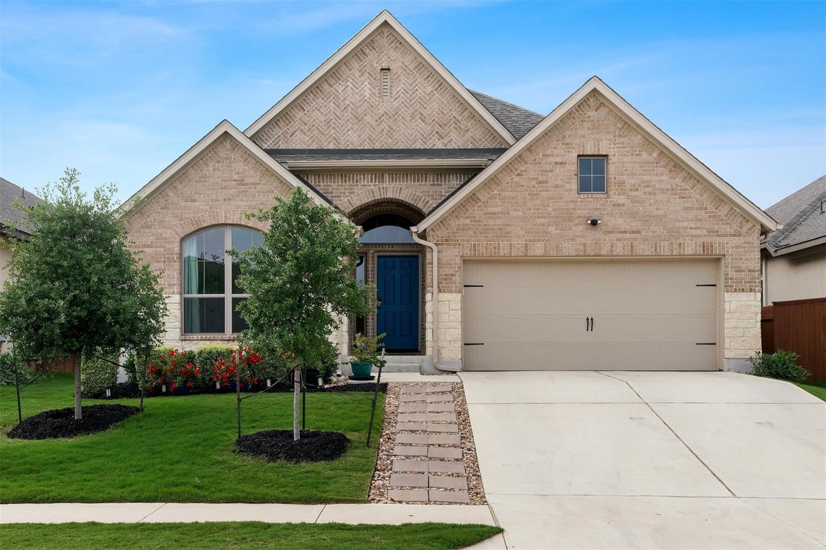 View 405 Glen Arbor DR in Santa Rita Ranch 405 Glen Arbor DR - front exterior - Luxury home in Santa Rita Ranch, Liberty Hill, TX