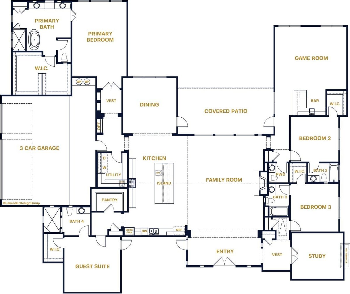 Living area at 405  Wonderstruck - 4 bed 4 bath home