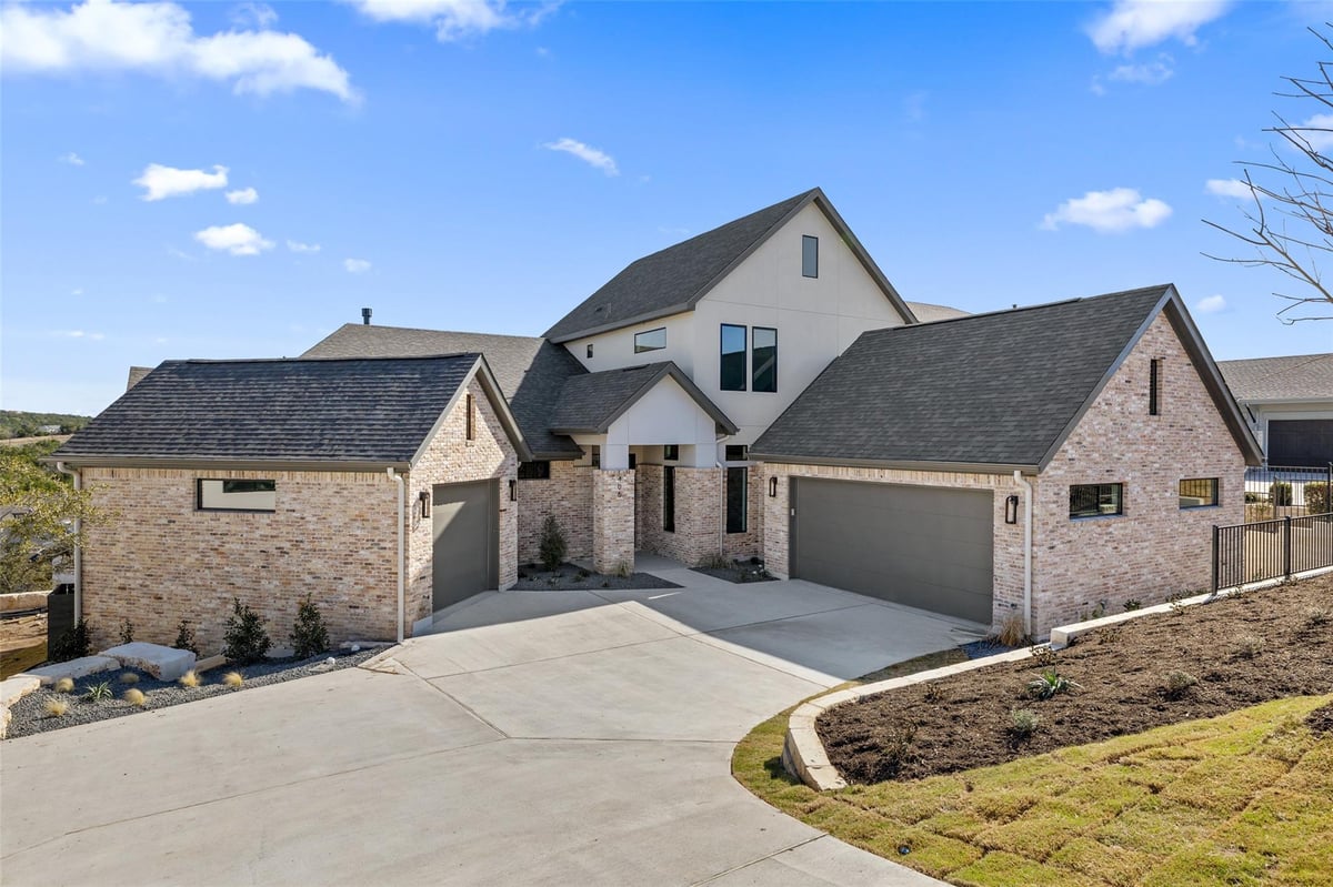 View 406 Sweet Grass Ln in Serene Hills Sub Ph 3Wb Amd 406 Sweet Grass Ln - front exterior - Luxury home in Serene Hills Sub Ph 3Wb Amd, Austin, TX