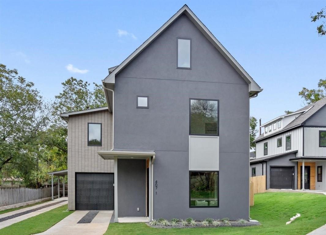 View 407 Cherry Hill DR Unit #1 in Cherry Hills 407 Cherry Hill DR Unit #1 - front exterior - Luxury home in Cherry Hills, Austin, TX