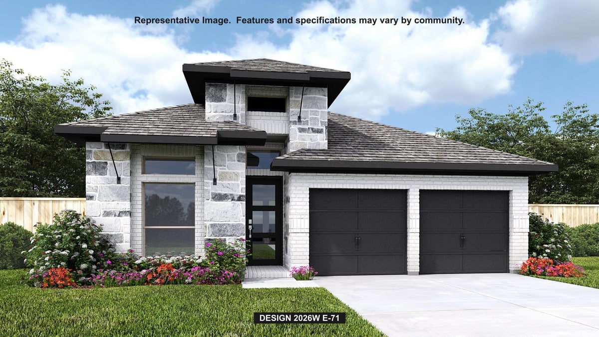 408 Adlai Ave - front exterior - Luxury home in Woodside, Georgetown, TX