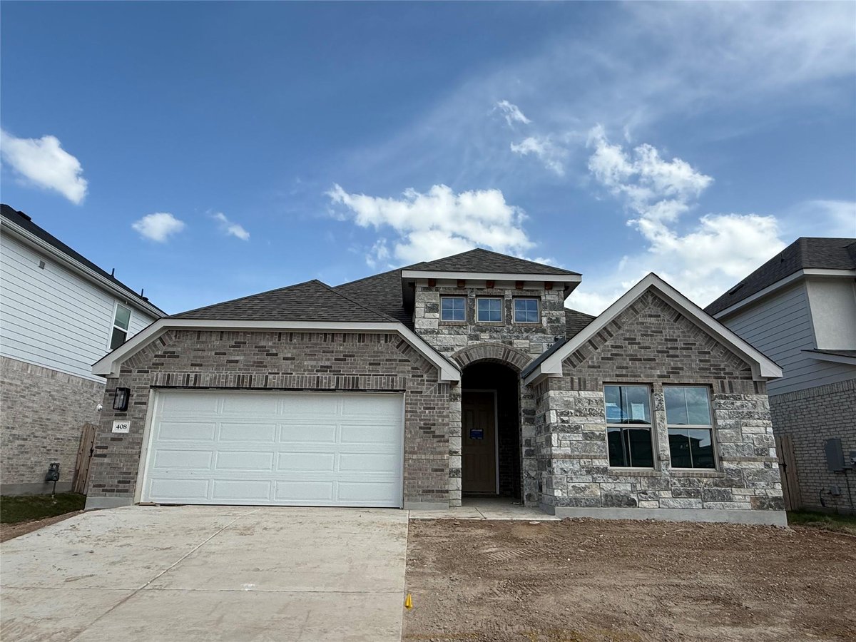 View 408 Rubber Tree WAY in Sunfield 408 Rubber Tree WAY - front exterior - Luxury home in Sunfield, Buda, TX